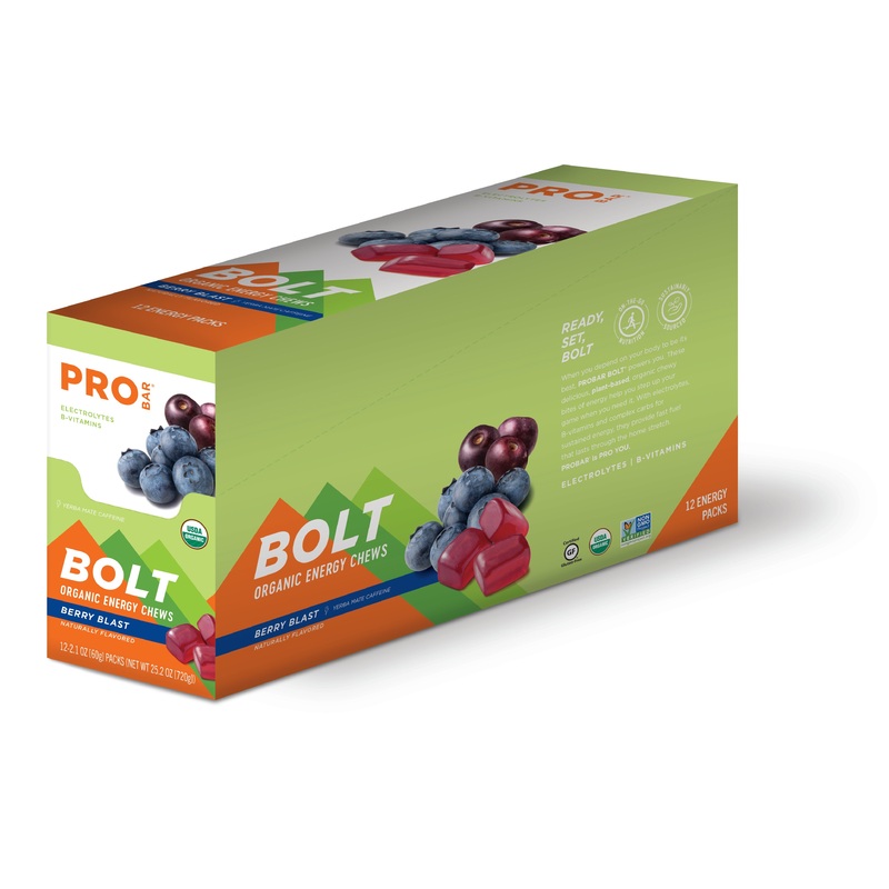 Probar Bolt Chews Berry Blast 12-Pack
