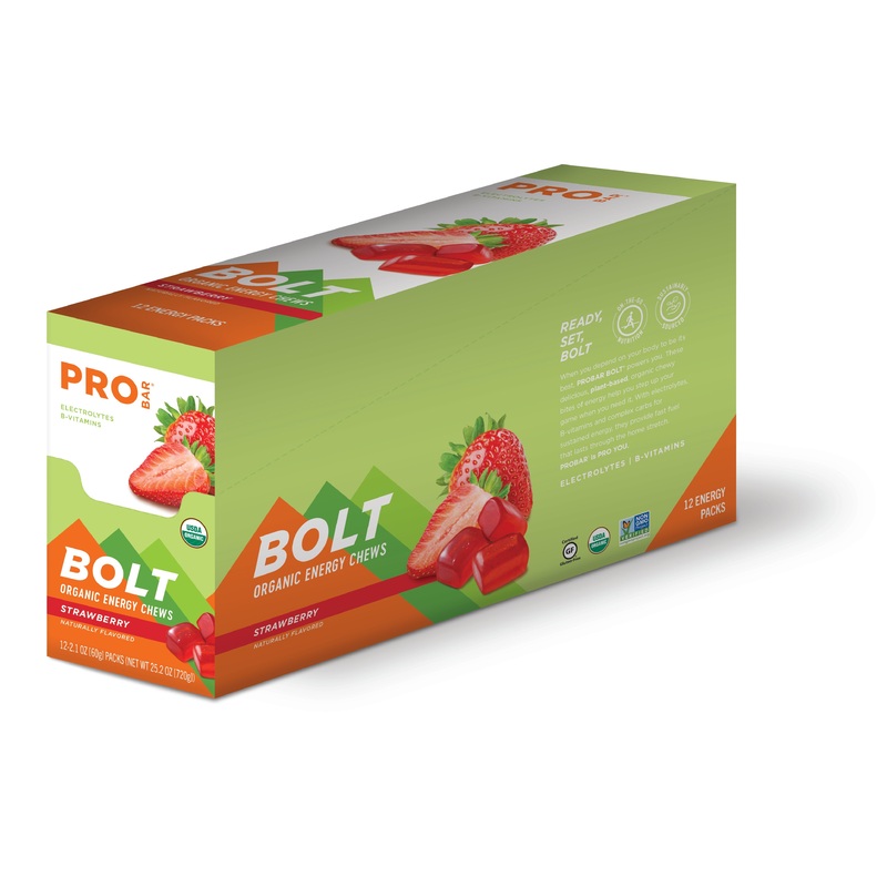 Probar Bolt Chews Strawberry 12-Pack