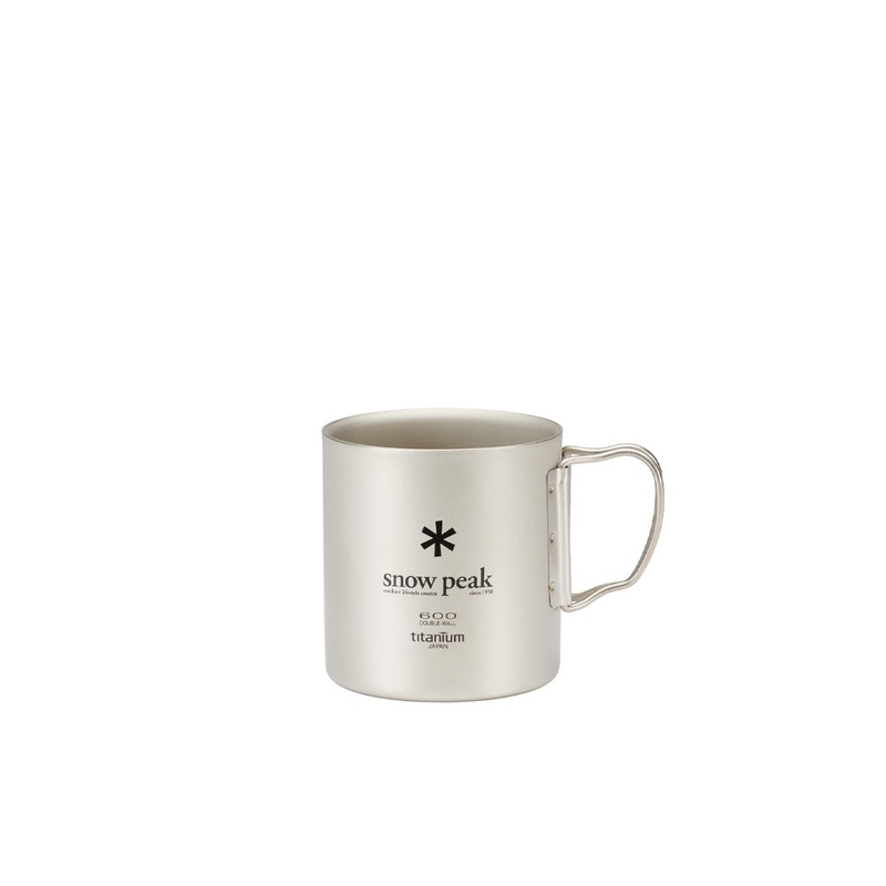 Snow Peak Titanium Double Wall 600 Mug