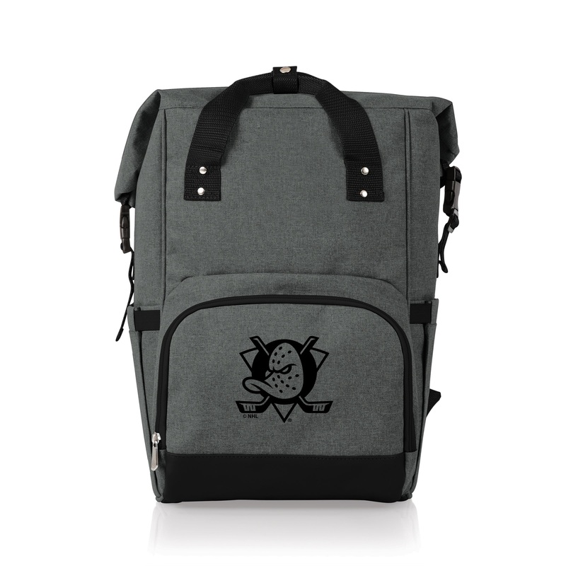 Anaheim Ducks - On The Go Roll-Top Backpack Cooler