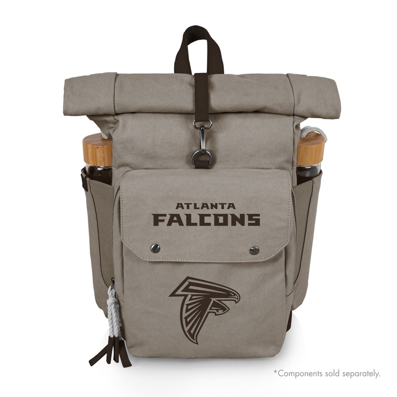Atlanta Falcons - Carmel Roll Top Picnic Backpack Cooler
