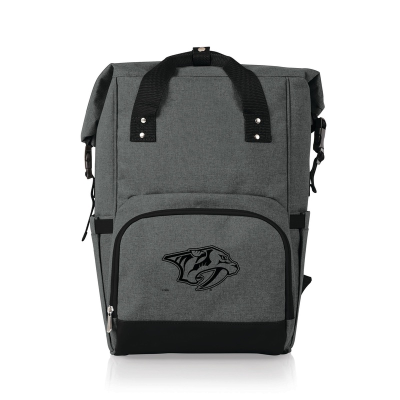 Nashville Predators - On The Go Roll-Top Backpack Cooler
