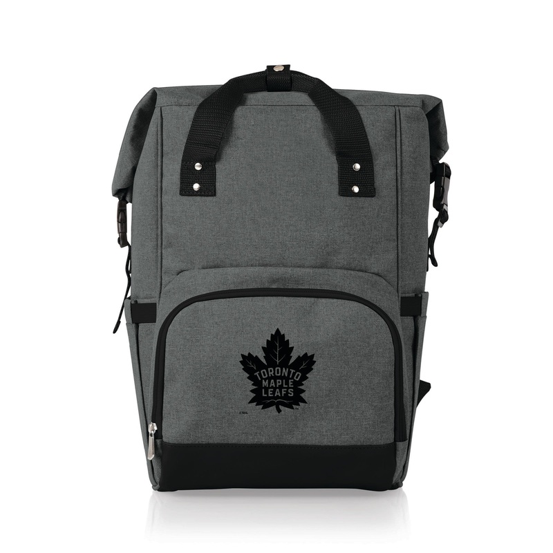 Toronto Maple Leafs - On The Go Roll-Top Backpack Cooler
