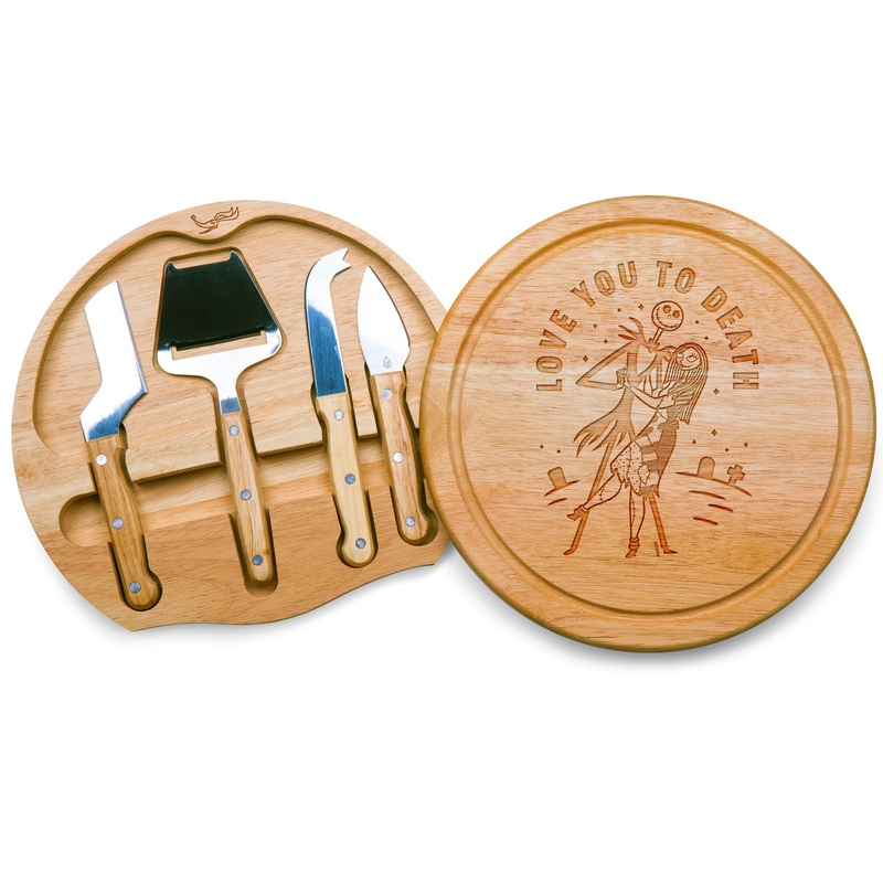 Nightmare Before Christmas Jack & Sally - Circo Cheese Cutting Board & Tools Set