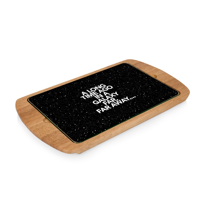 Star Wars Scroll - Billboard Glass Top Serving Tray