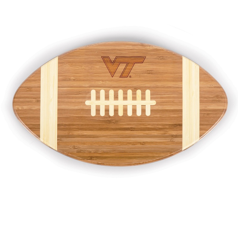 Virginia Tech Hokies - Touchdown! Football Cutting Board & Serving Tray