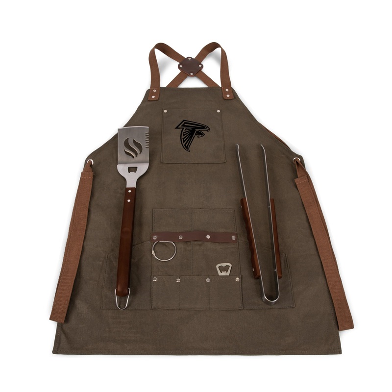 Atlanta Falcons - BBQ Apron with Tools & Bottle Opener