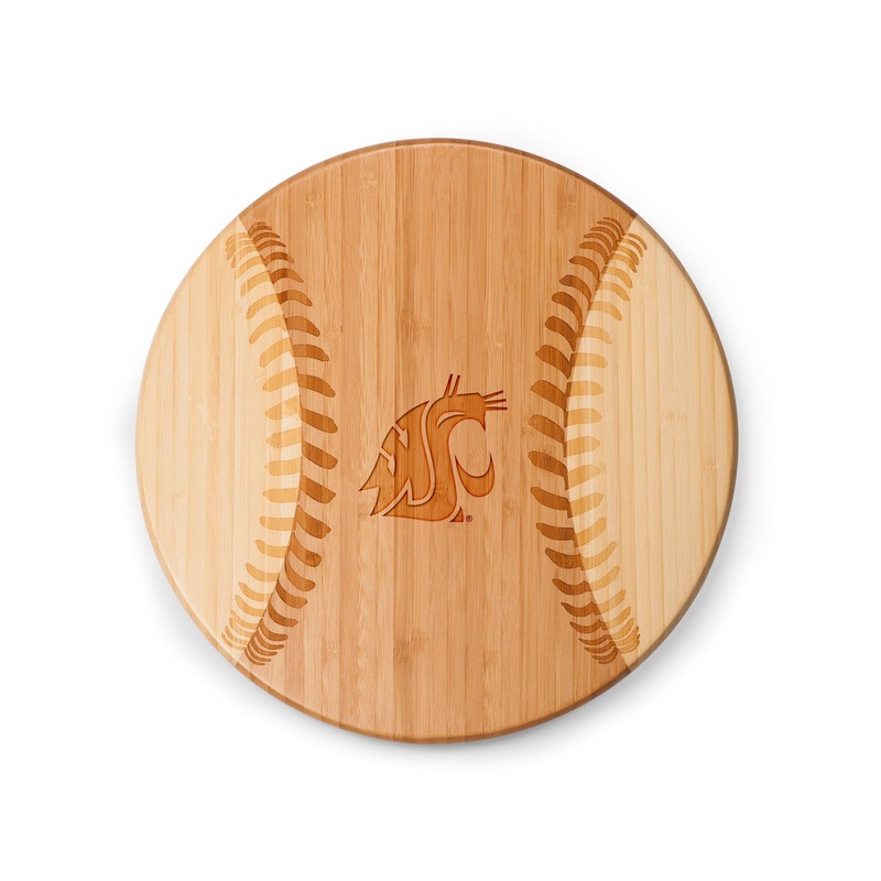 Washington State Cougars - Home Run! Baseball Cutting Board & Serving Tray