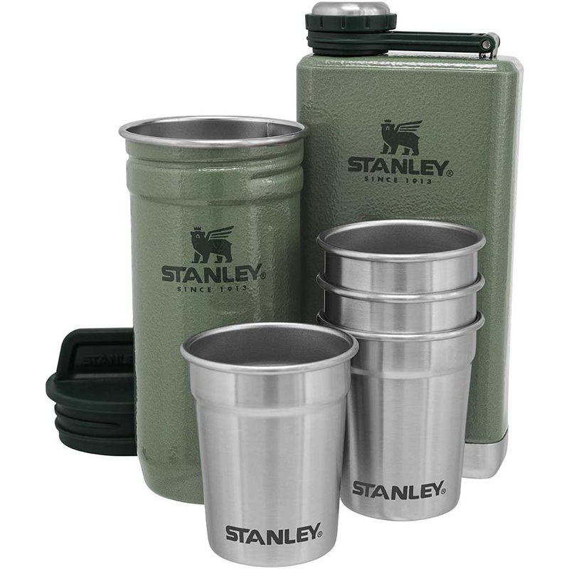 Pre-Party Shot Glass & Flask Set