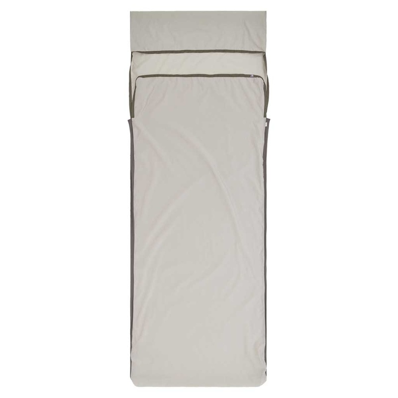 Silk Blend Sleeping Bag Liner | Rectangular & Pillow Sleeve