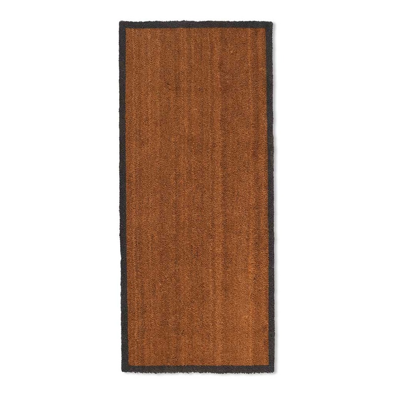 Double Doormat | Charcoal Border