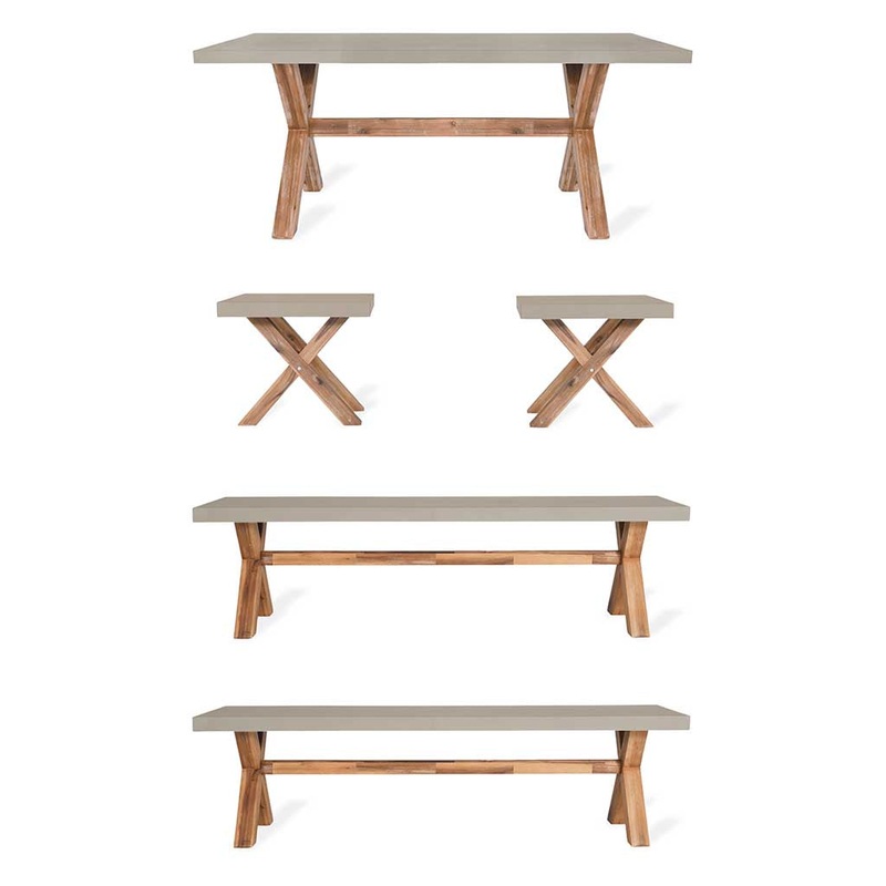 Burford Table and Bench Set