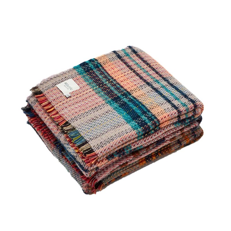 Random Recycled Wool Blanket
