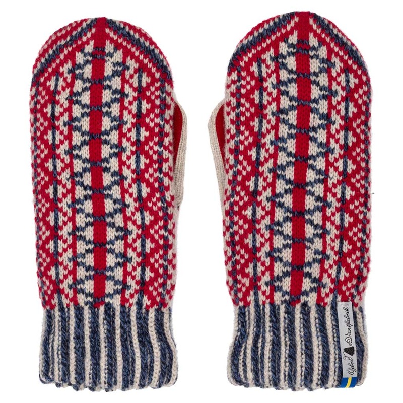 Lycksele Suede Palm Mittens