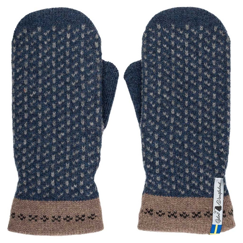 Skaft Marin Mittens