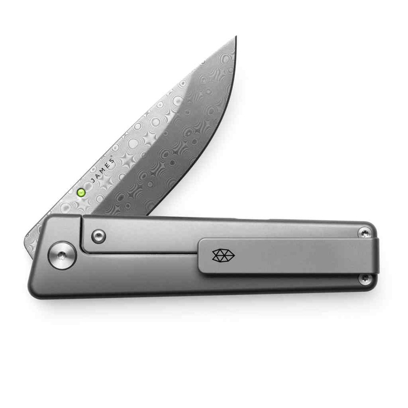 The Chapter 2 | Titanium + Damasteel SMALL DEFECT SALE