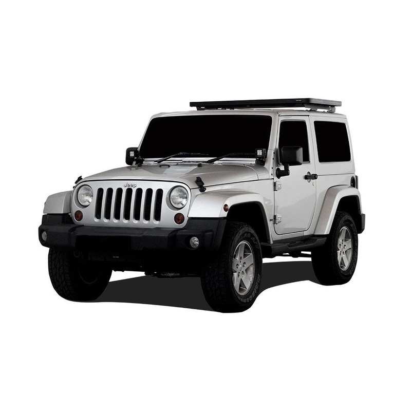 Jeep Wrangler JK 2 Door (2007-2018) Extreme Slimline II 1/2 Roof Rack Kit