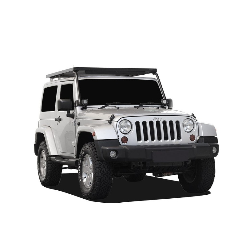Jeep Wrangler JK 2 Door (2007-2018) Extreme Slimline II Roof Rack Kit