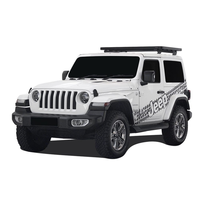 Jeep Wrangler JL 2 Door (2018-Current) Extreme Slimline II 1/2 Roof Rack Kit