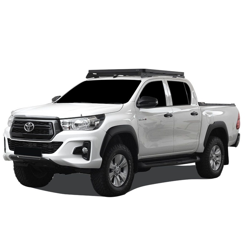 Toyota Hilux Revo DC (2016-2021) Slimline II Roof Rack Kit / Low Profile