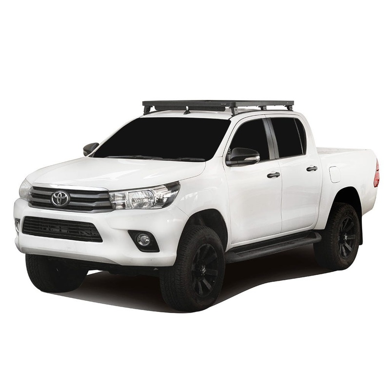 Toyota Hilux Revo DC (2016-Current) Track AND Feet Slimline II Roof Rack Kit
