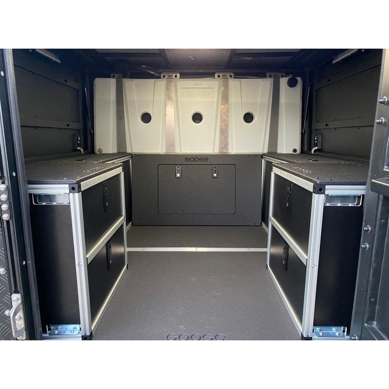 Alu-Cab Alu-Cabin Canopy Camper - Lower Bulkhead Panel - 22-3/4" Height
