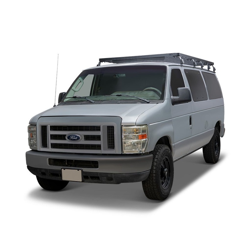 Ford E150/E250/E350 Regular Cab (1992-2014) Slimline II Full Roof Rack Kit