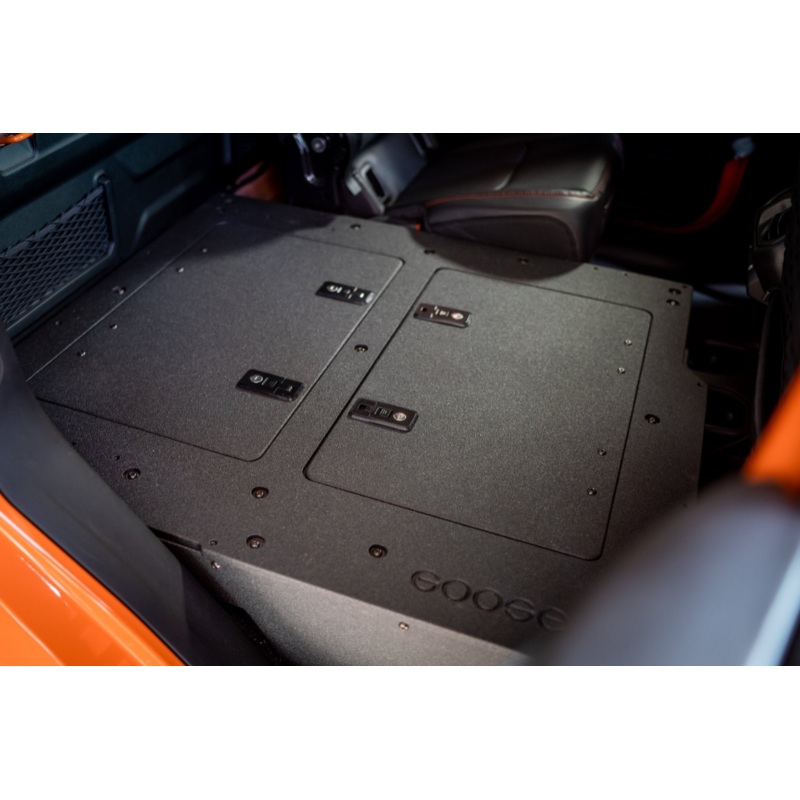 Jeep Gladiator 2019-Present JT 4 Door - Second Row Seat Delete Plate System - High Platform (Available NOW!)