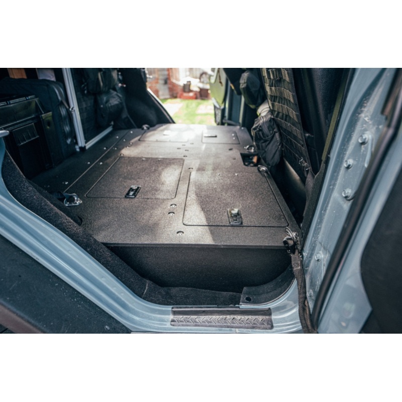 Jeep Wrangler 4 Door Second Row Seat Delete Plate System - Pair of Infill Panels (Available NOW!)