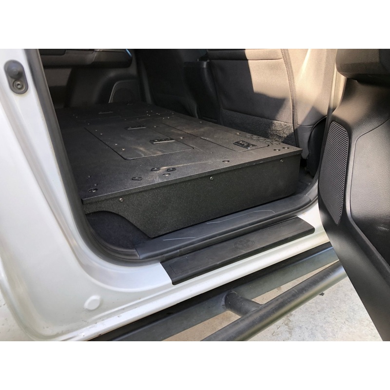 Toyota Tacoma 2005-2023 2nd and 3rd Gen. Double Cab - Second Row Seat Delete Infill Panels (Available Now!)