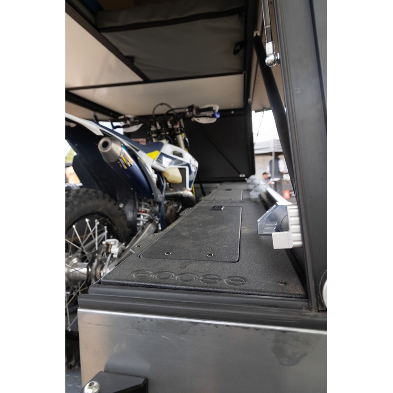 Rustic Mountain Overland Anzac GFC Moto Hauler - Passenger Side Utility Module Package