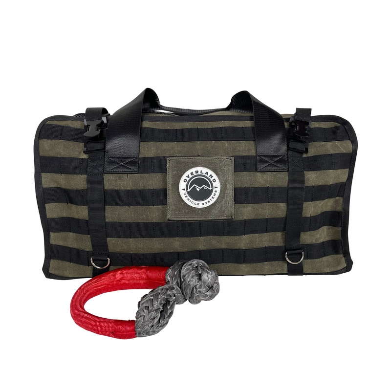 Large Recovery Bag With Handle And Straps - #16 Waxed Canvas