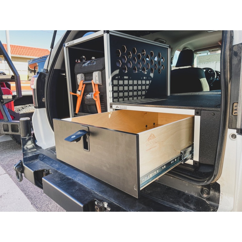 Toyota 4Runner 2010-Present 5th Gen. - Single Drawer Module with Fitted Top Plate - 19-3/16"W x 10"H x 36"D