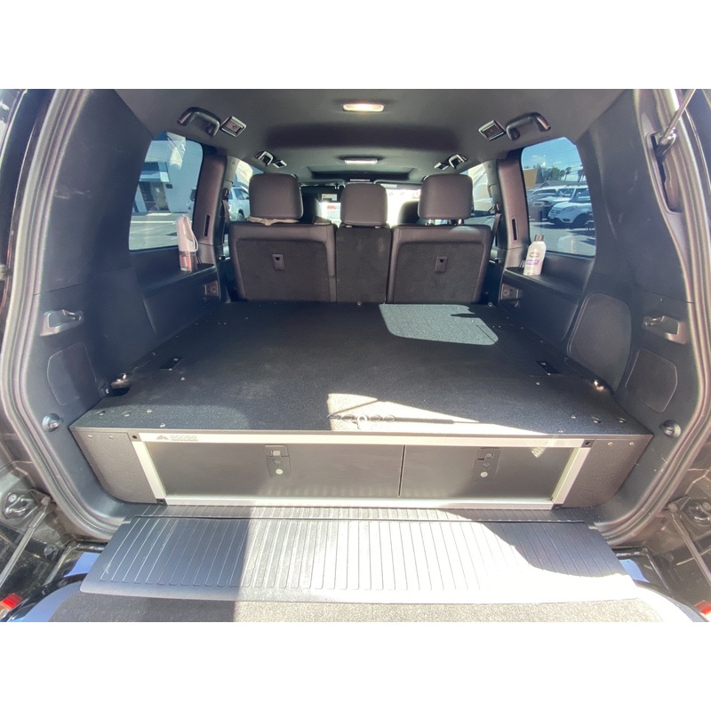 Toyota Land Cruiser 1998-2007 100 Series - Side x Side Drawer Module with Fitted Top Plate