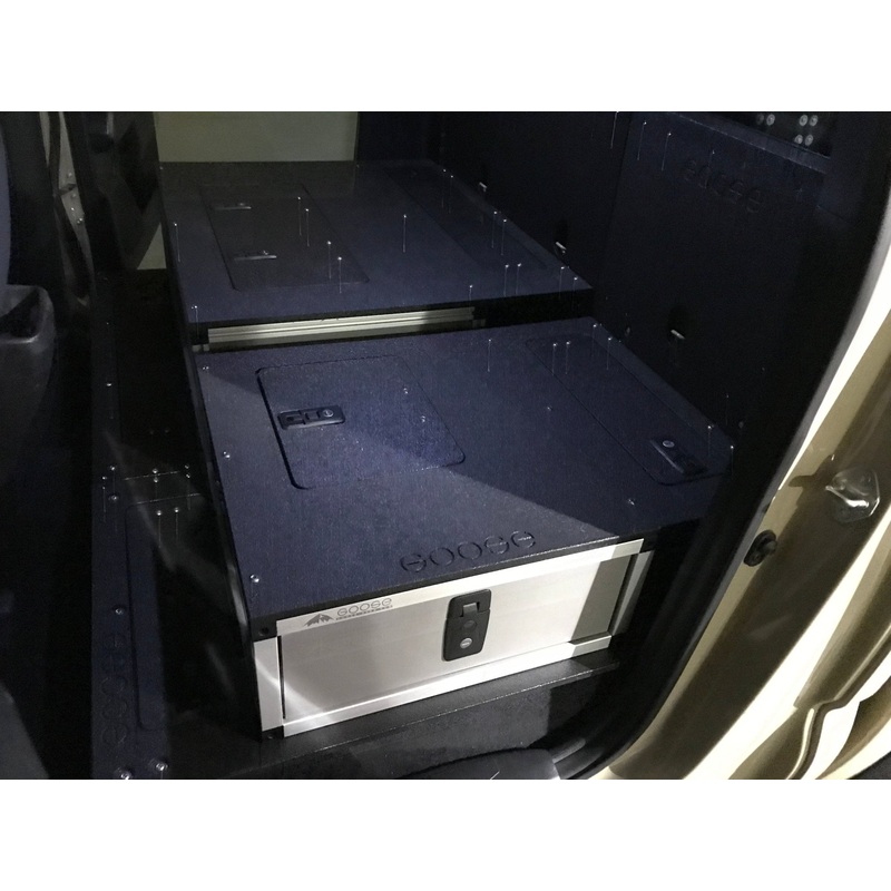 Toyota Tacoma 2005-2023 2nd and 3rd Gen. Double Cab - Second Row Single Drawer Module - 40% Driver Side