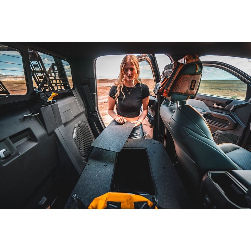 Toyota Tacoma - 2024-Present - 4th Gen - Hybrid - Double Cab - Explore Series - Seat Delete Plate System - Second Row