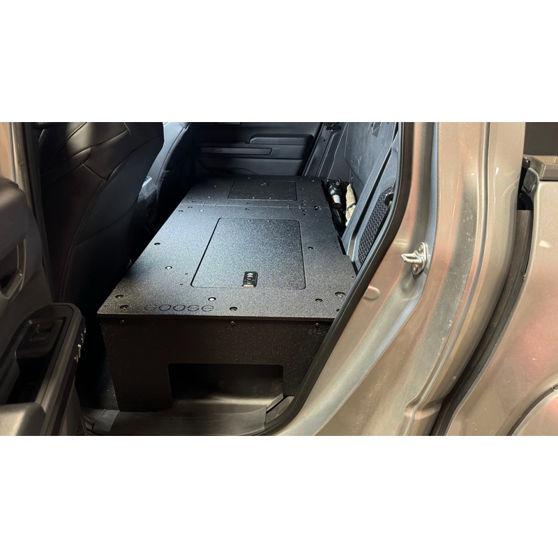 Toyota Tacoma - 2024-Present - 4th Gen - Non-Hybrid - Double Cab - Explore Series - Seat Delete Plate System - Second Row