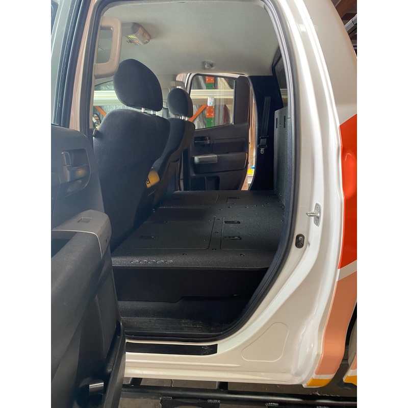 Toyota Tundra 2007-2013 2nd Gen. Double Cab - Second Row Seat Delete Plate System
