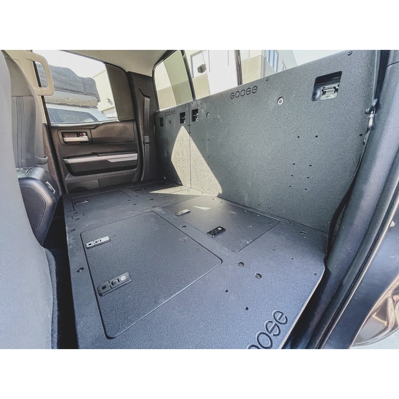 Toyota Tundra 2014-2021 2.5 Gen. Double Cab - Second Row Seat Delete Plate System