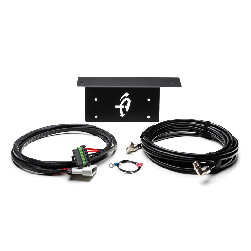 Compressor Mount & Connection Kit - JK & JL Cargo Area for ARB & EGOI II Dual Air Compressor - Black