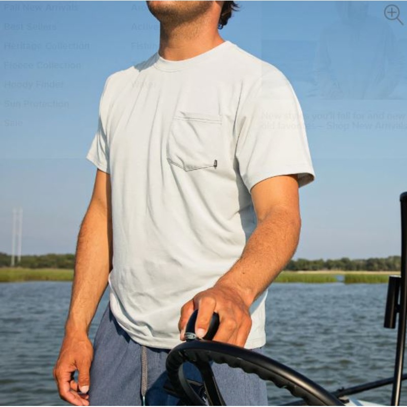 Men's Bamboo Flex Pocket Tee