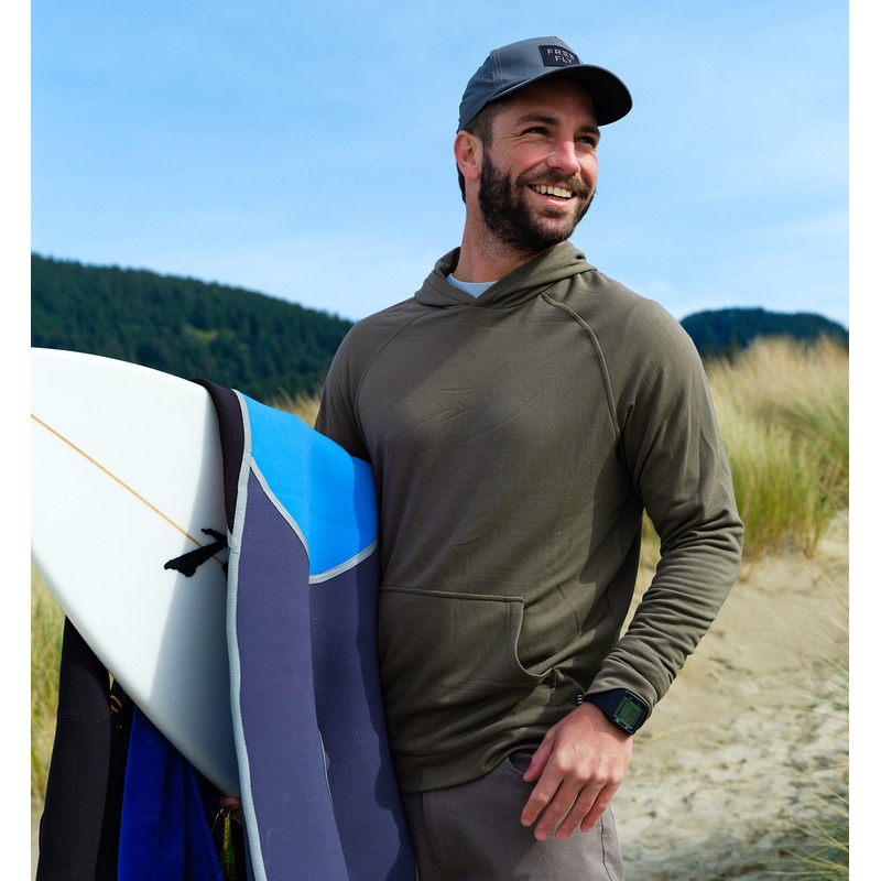 Men's Bamboo Lightweight Fleece Hoodie