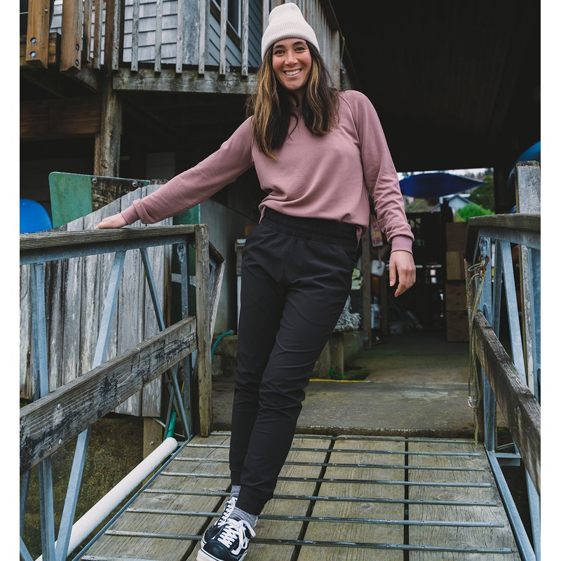 Women's Bamboo Lightweight Fleece Crew