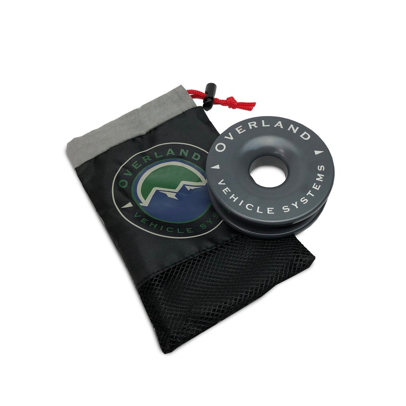 Recovery Ring 4.00" 41,000 Lb. Gray With Storage Bag (In-Store)