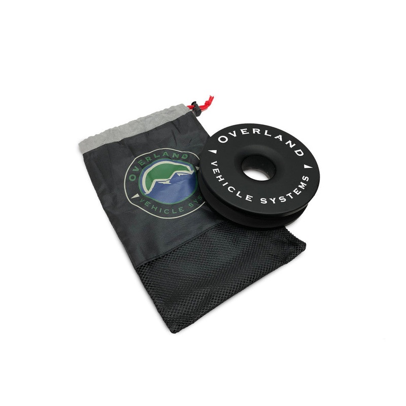 Recovery Ring 6.25" 45,000 Lb. Black With Storage Bag (In-Store)