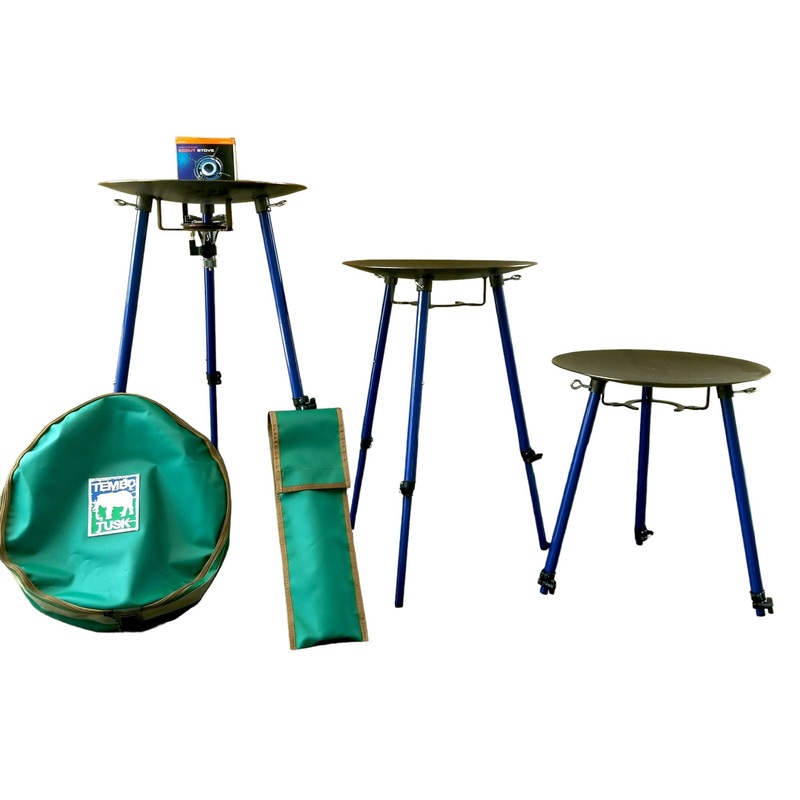 TemboTusk Adjustable Leg Skottle Grill Kit