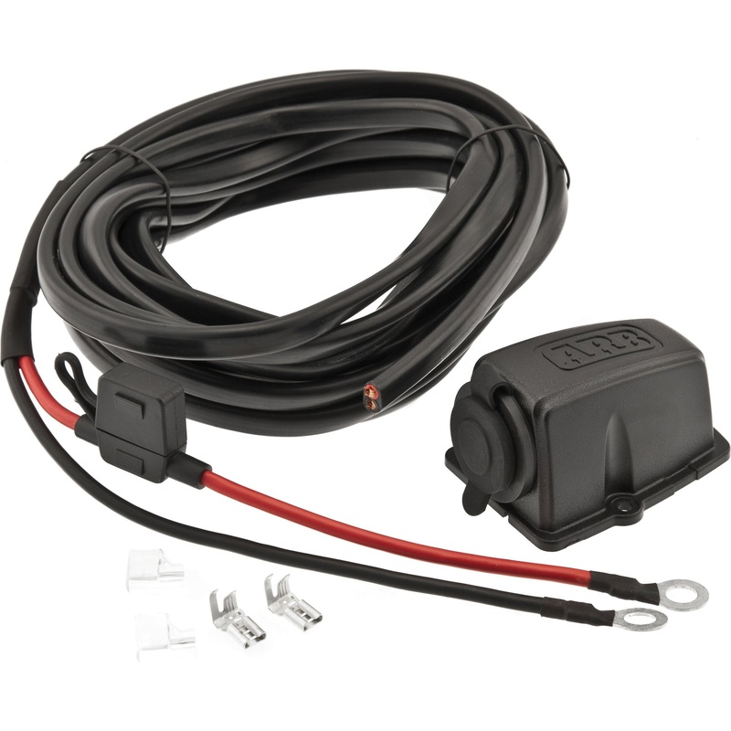 ARB Fridge Wiring Kit w/ Threaded Socket | 10900027