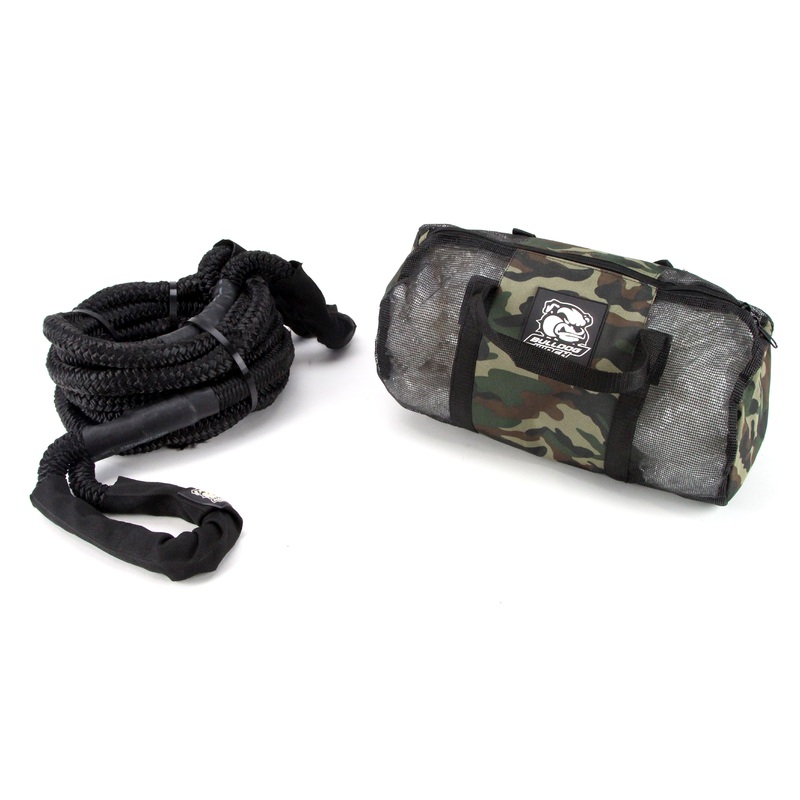 Bulldog Winch 7/8in X 30ft Big Dog Recovery Rope, 22250lb Breaking Strength