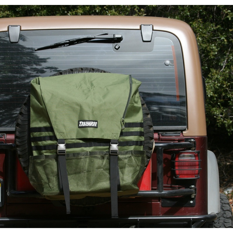 Trasharoo Spare Tire Trash Bag - Green