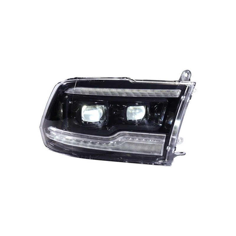 2009-18 Ram 1500, 2500 & 3500 OLM Infinite Series Headlights - White DRL